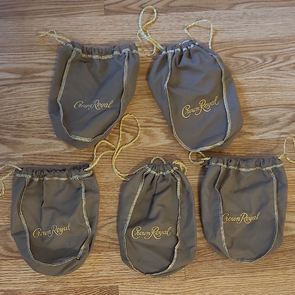 5 Crown Royal Bags